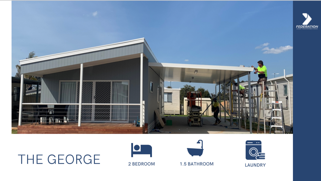 the geroge 2 bedroom lifestyle home